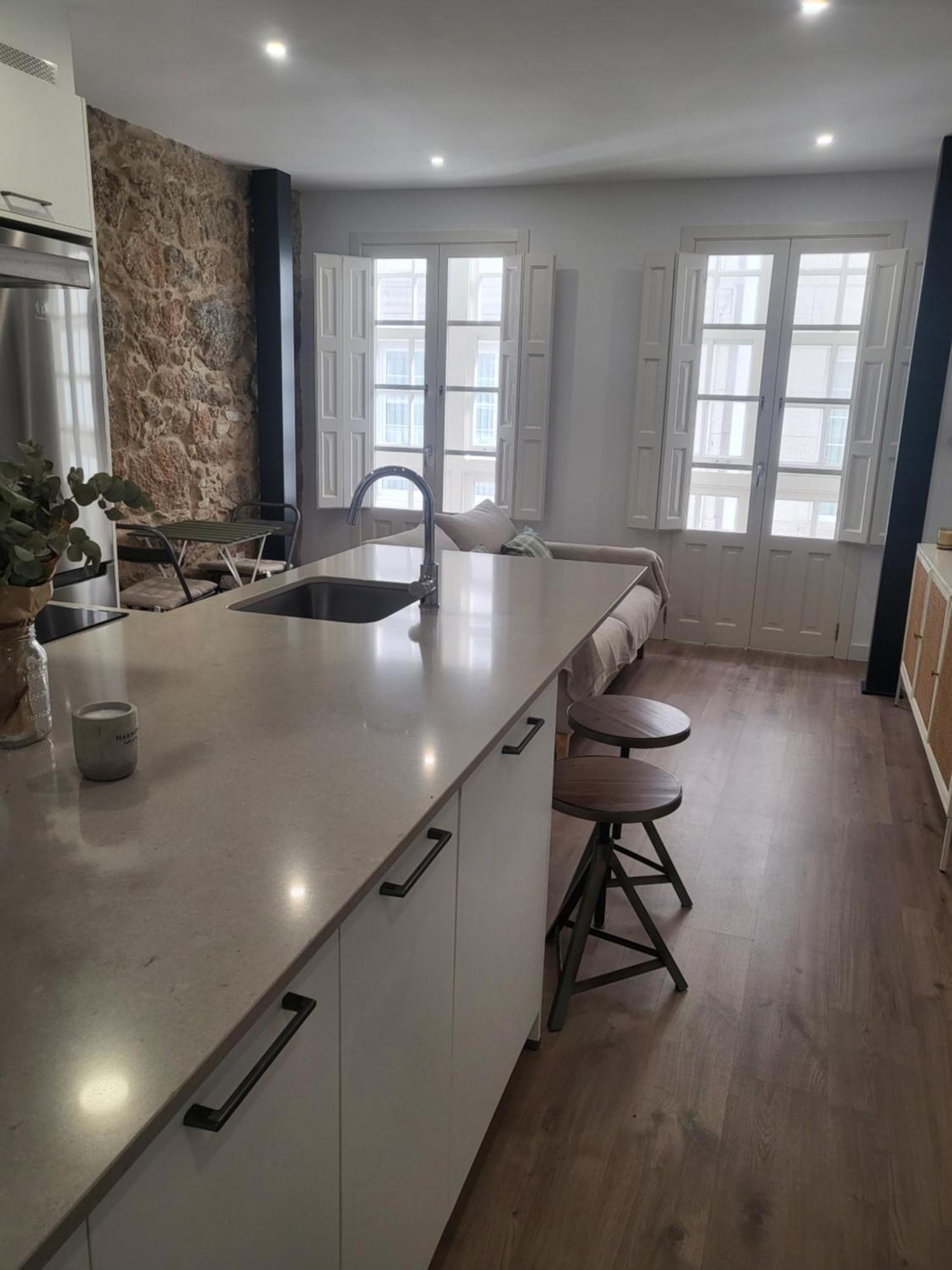 شقة Preciosa Vivienda En El Centro De La Ciudad آكورونيا المظهر الخارجي الصورة